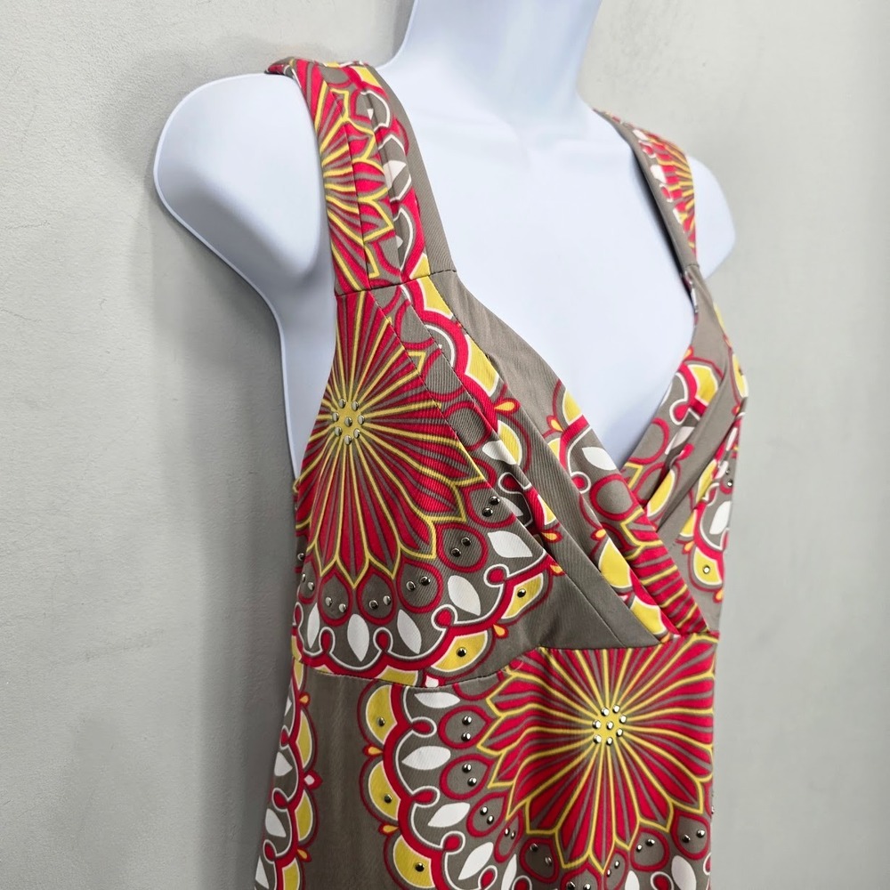 Vintage Y2K INC International Concepts Maxi Babydoll Dress Festival Boho Resort